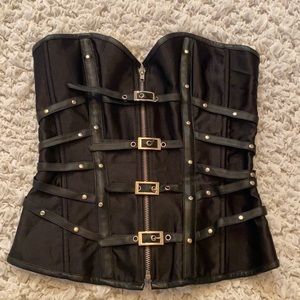 Black Stud Corset